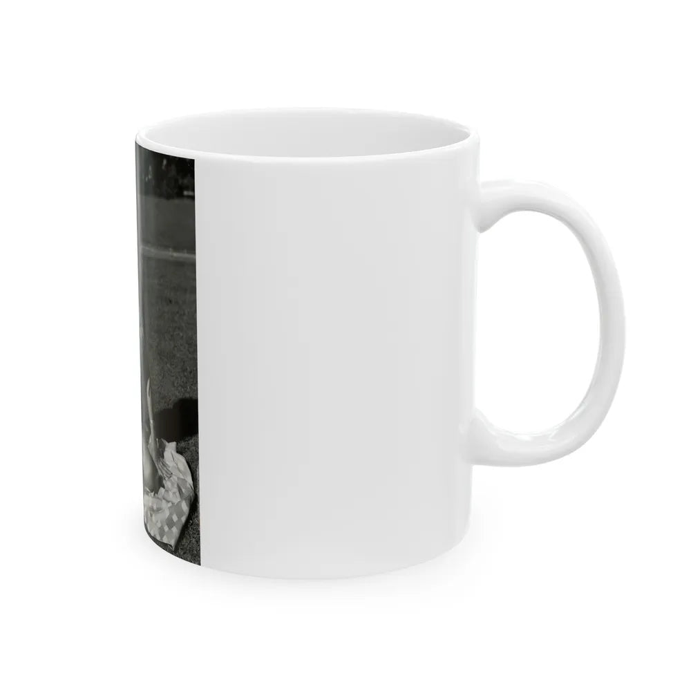Terry Moore #630 (Vintage Female Icon) White Coffee Mug-Go Mug Yourself