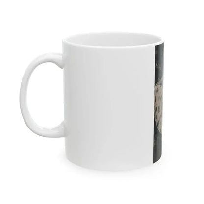 Terry Moore #635 - Magazine Page 1 Cropped B&W Photo (Vintage Female Icon) White Coffee Mug - Go Mug Yourself