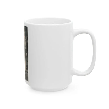 Terry Moore #635 - Magazine Page 1 Cropped B&W Photo (Vintage Female Icon) White Coffee Mug - Go Mug Yourself