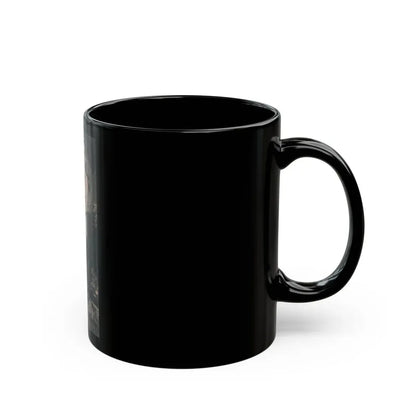 Terry Moore #637 - Magazine Page 1 Cropped B&W Photo (Vintage Female Icon) Black Coffee Mug - Go Mug Yourself