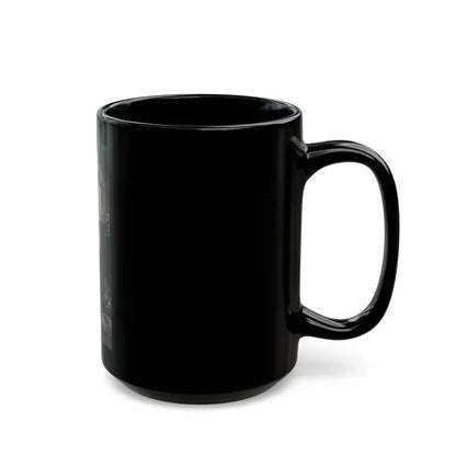 Terry Moore #637 - Magazine Page 1 Cropped B&W Photo (Vintage Female Icon) Black Coffee Mug - Go Mug Yourself