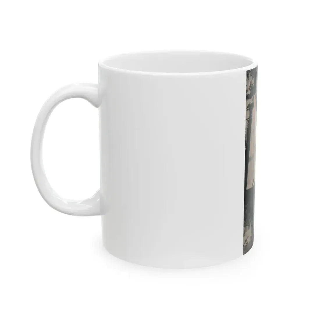 Terry Moore #637 - Magazine Page 1 Cropped B&W Photo (Vintage Female Icon) White Coffee Mug - Go Mug Yourself