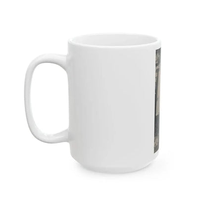 Terry Moore #637 - Magazine Page 1 Cropped B&W Photo (Vintage Female Icon) White Coffee Mug - Go Mug Yourself