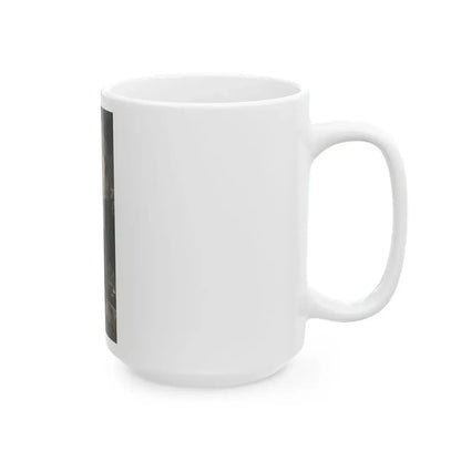 Terry Moore #637 - Magazine Page 1 Cropped B&W Photo (Vintage Female Icon) White Coffee Mug - Go Mug Yourself
