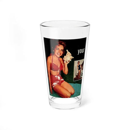 Terry Moore #640 - Magazine Page 2 Photos Circa 50's (Vintage Female Icon) Pint Glass 16oz 16oz - Go Mug Yourself