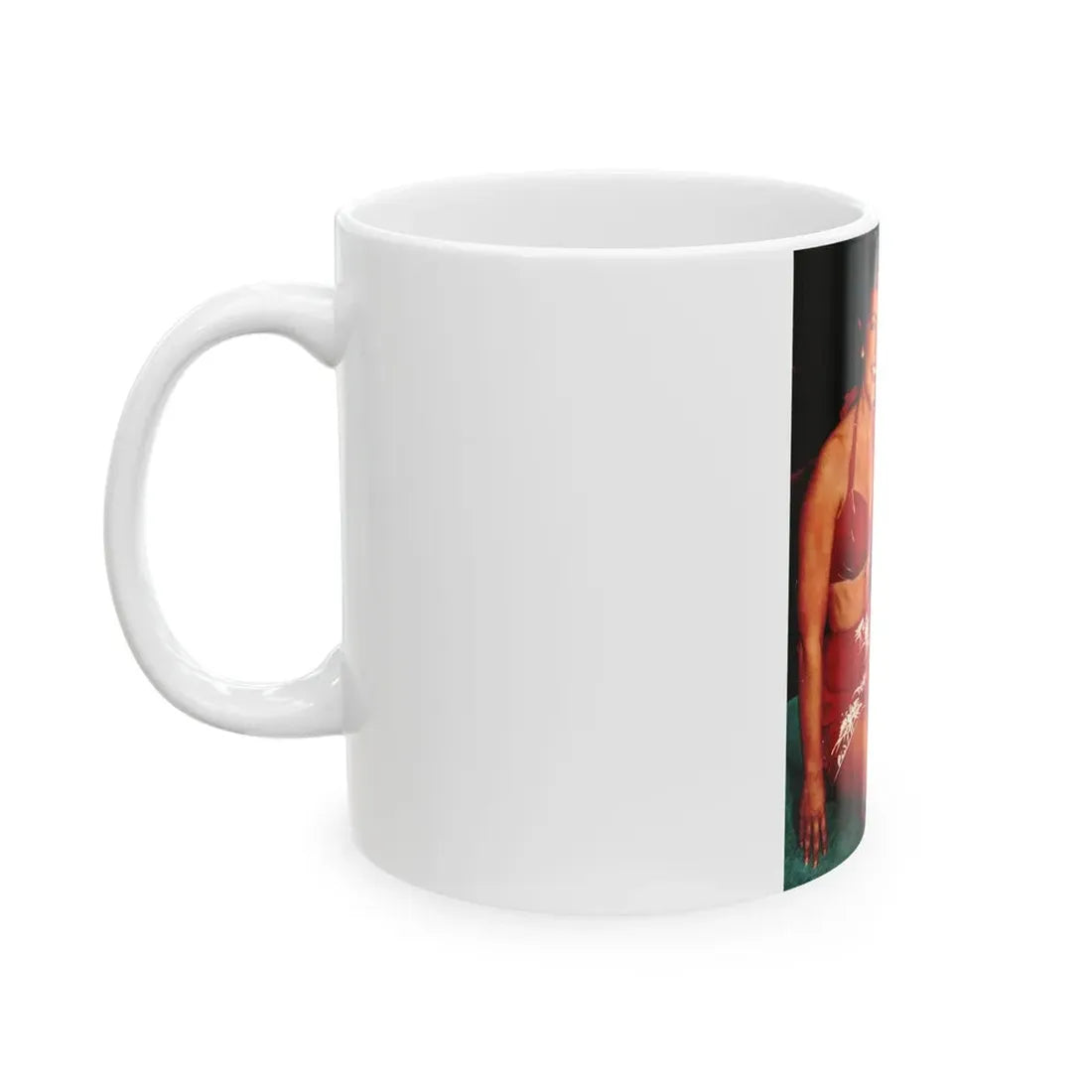 Terry Moore #640 - Magazine Page 2 Photos Circa 50's (Vintage Female Icon) White Coffee Mug - Go Mug Yourself