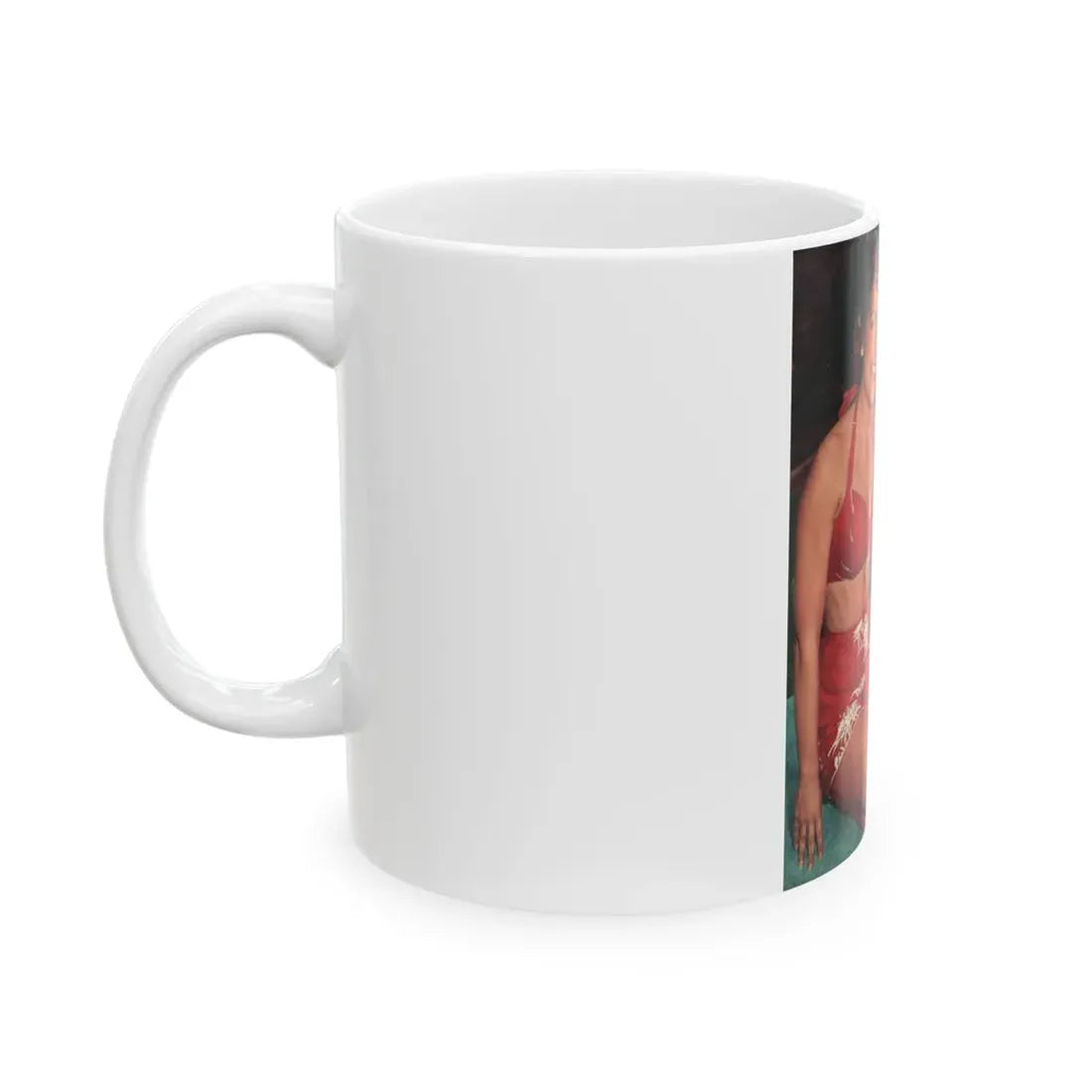 Terry Moore #640 - Magazine Page 2 Photos Circa 50's1 (Vintage Female Icon) White Coffee Mug - Go Mug Yourself