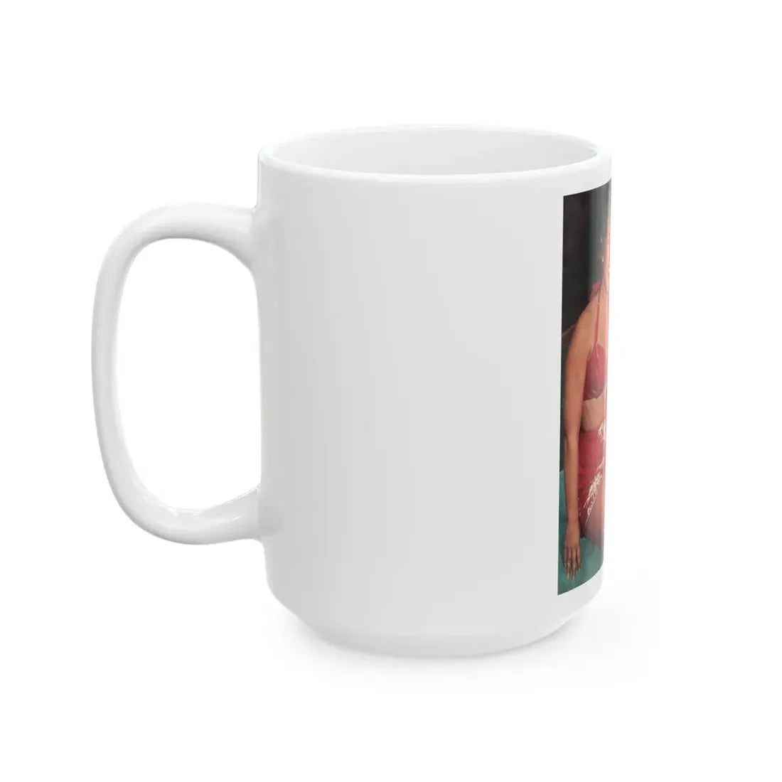 Terry Moore #640 - Magazine Page 2 Photos Circa 50's1 (Vintage Female Icon) White Coffee Mug - Go Mug Yourself