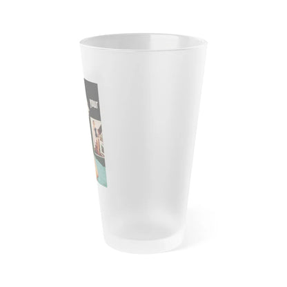 Terry Moore #640 - Magazine Page 2 Photos Circa 50's (Vintage Female Icon) Frosted Pint Glass 16oz-Go Mug Yourself