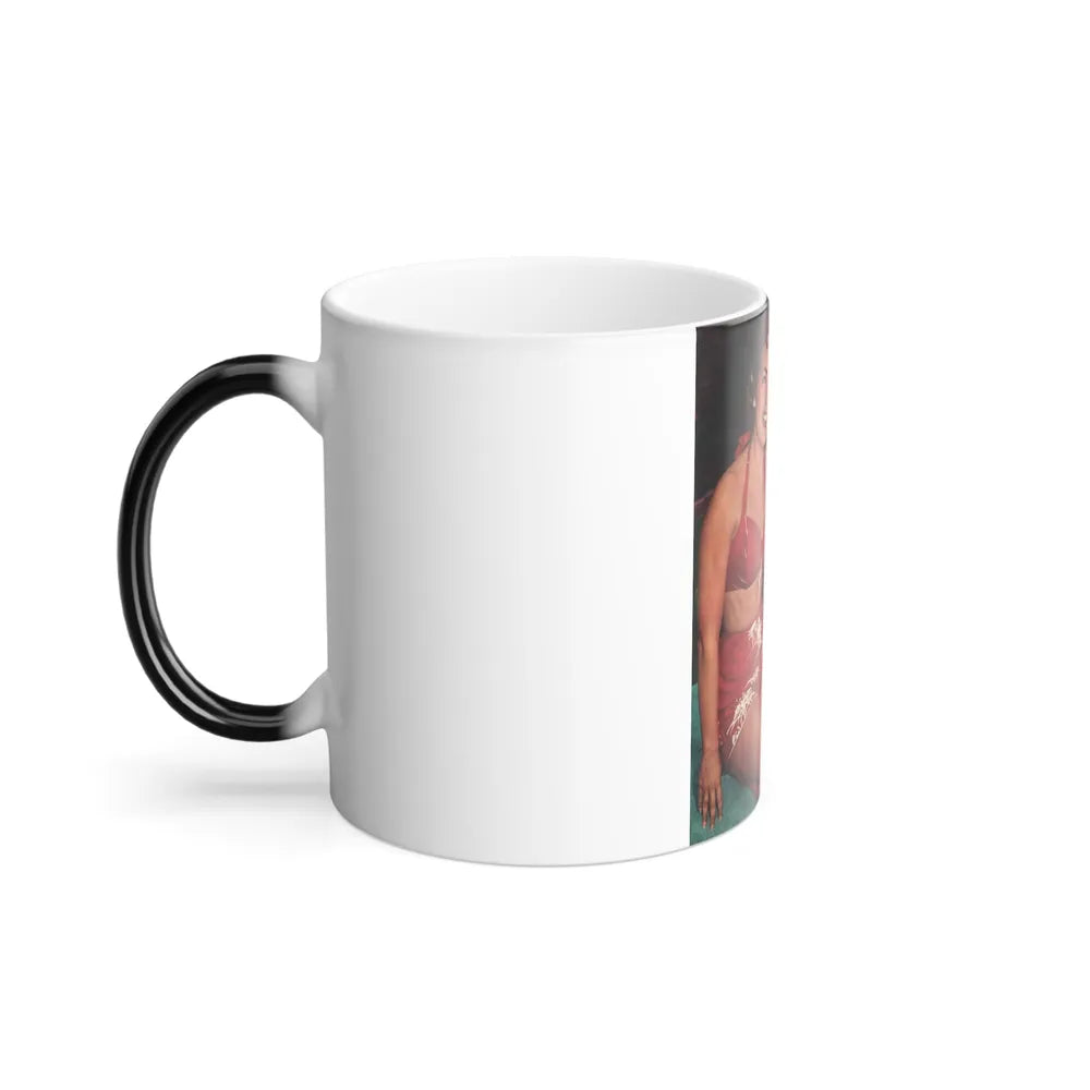 Terry Moore #640 - Magazine Page 2 Photos Circa 50's1 (Vintage Female Icons) Color Changing Mug 11oz-Go Mug Yourself