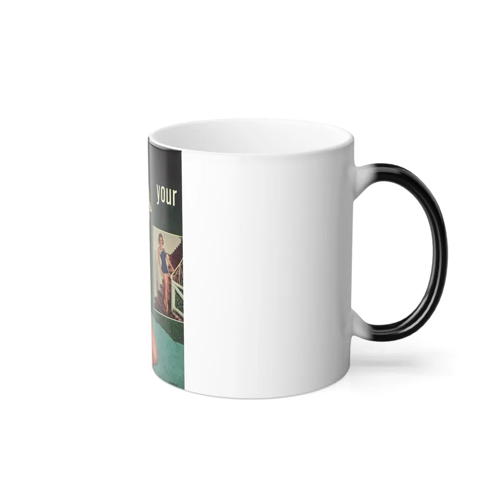 Terry Moore #640 - Magazine Page 2 Photos Circa 50's1 (Vintage Female Icons) Color Changing Mug 11oz-Go Mug Yourself