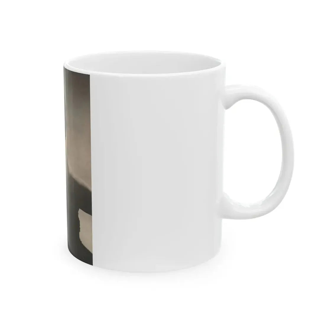 Terry Moore #649 - 8x10.5 1 B&W Magazine Glamour Portrait Photo Circa 1953 (Vintage Female Icon) White Coffee Mug - Go Mug Yourself