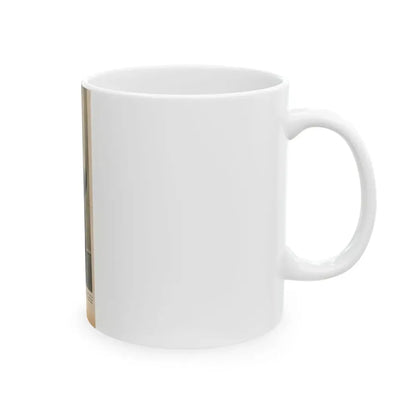 Terry Moore #652 - B&W Magazine Photo Clipping Circa 50's (Vintage Female Icon) White Coffee Mug - Go Mug Yourself