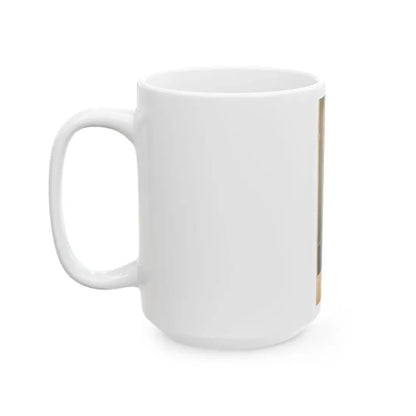 Terry Moore #652 - B&W Magazine Photo Clipping Circa 50's (Vintage Female Icon) White Coffee Mug - Go Mug Yourself