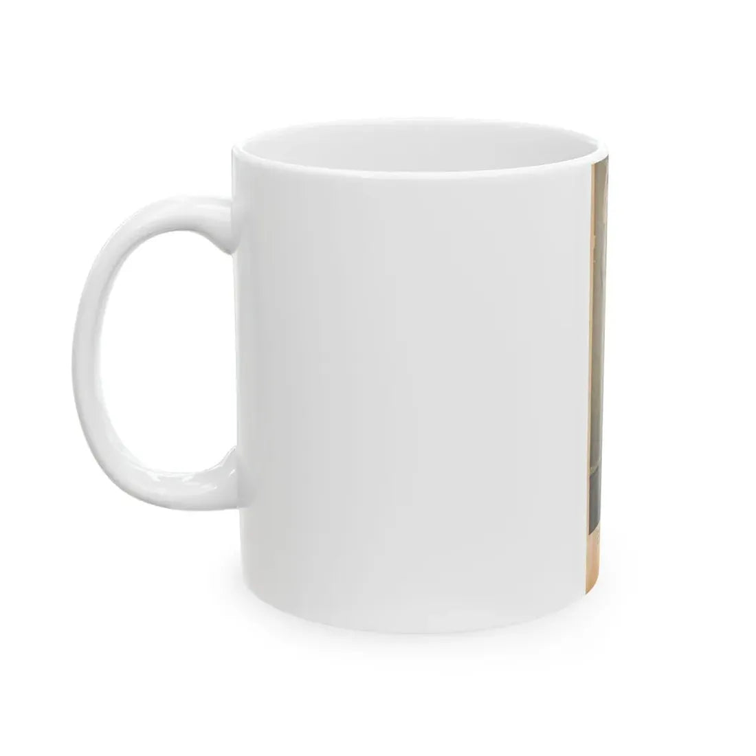 Terry Moore #652 - B&W Magazine Photo Clipping Circa 50's (Vintage Female Icon) White Coffee Mug - Go Mug Yourself