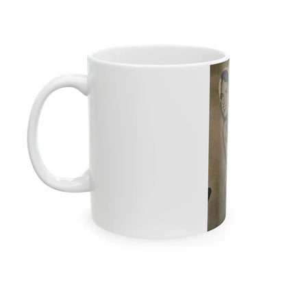 Terry Moore #653 - B&W Magazine Photo Clipping Circa 50's (Vintage Female Icon) White Coffee Mug - Go Mug Yourself