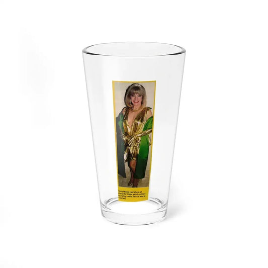 Terry Moore #654 - 2x6.75 Color Magazine Photo Clipping Circa 90's (Vintage Female Icon) Pint Glass 16oz 16oz - Go Mug Yourself
