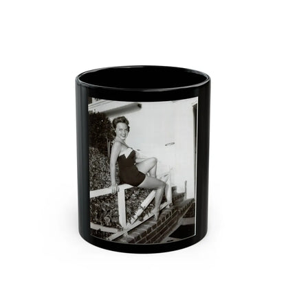 Terry Moore #655 (Vintage Female Icon) Black Coffee Mug-11oz-Go Mug Yourself