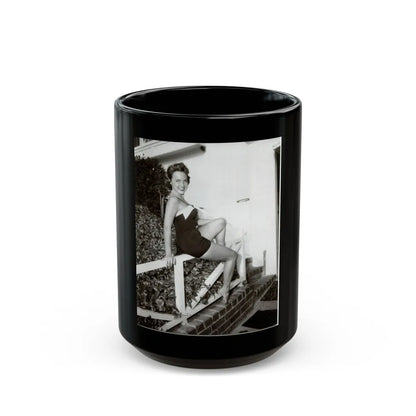 Terry Moore #655 (Vintage Female Icon) Black Coffee Mug-15oz-Go Mug Yourself