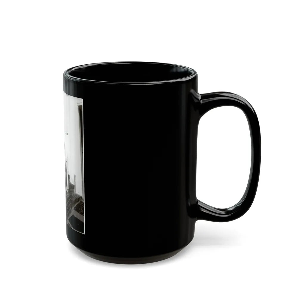 Terry Moore #655 (Vintage Female Icon) Black Coffee Mug-Go Mug Yourself