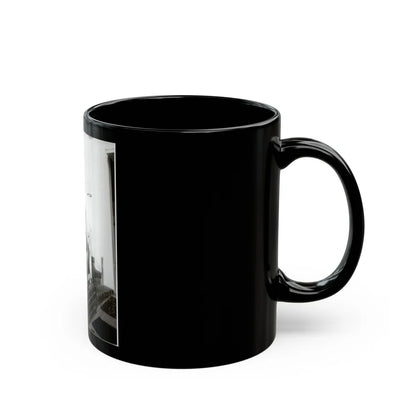 Terry Moore #655 (Vintage Female Icon) Black Coffee Mug-Go Mug Yourself
