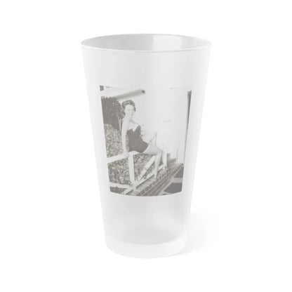 Terry Moore #655 (Vintage Female Icon) Frosted Pint Glass 16oz-16oz-Frosted-Go Mug Yourself
