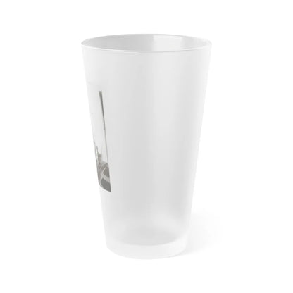 Terry Moore #655 (Vintage Female Icon) Frosted Pint Glass 16oz-Go Mug Yourself