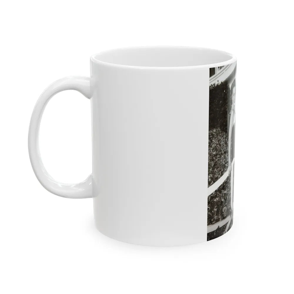 Terry Moore #655 (Vintage Female Icon) White Coffee Mug-Go Mug Yourself