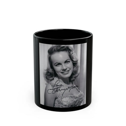 Terry Moore #659 (Vintage Female Icon) Black Coffee Mug-11oz-Go Mug Yourself