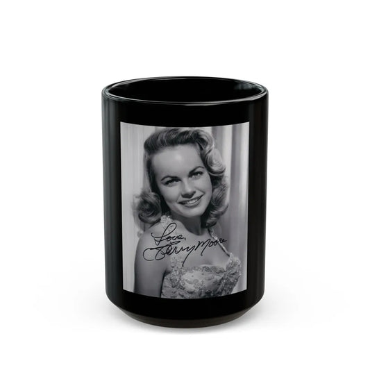 Terry Moore #659 (Vintage Female Icon) Black Coffee Mug-15oz-Go Mug Yourself