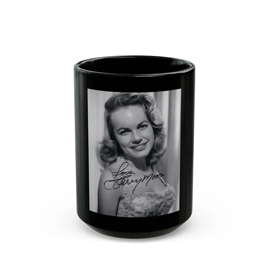 Terry Moore #659 (Vintage Female Icon) Black Coffee Mug 15oz - Go Mug Yourself