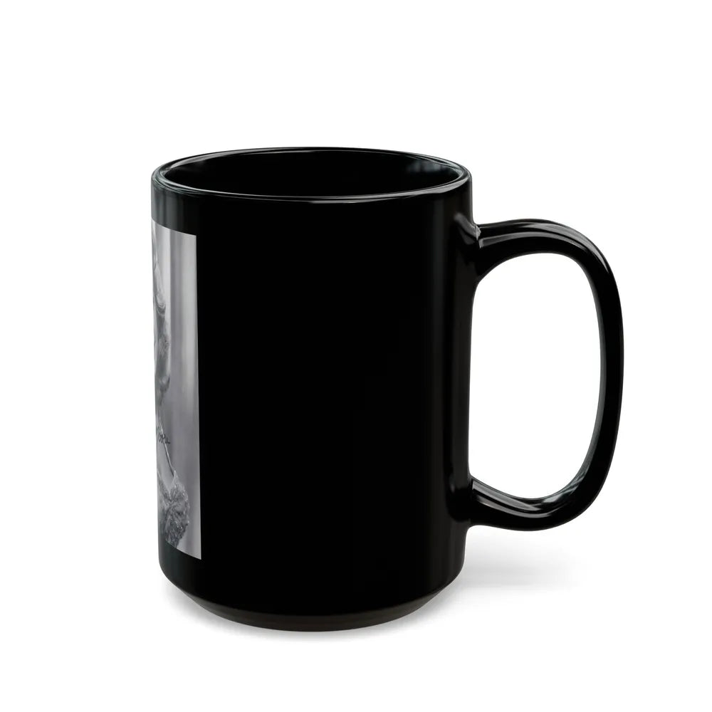 Terry Moore #659 (Vintage Female Icon) Black Coffee Mug-Go Mug Yourself