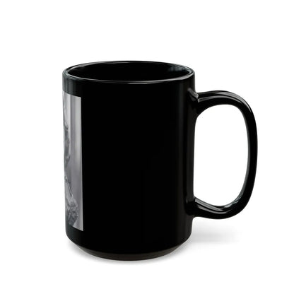 Terry Moore #659 (Vintage Female Icon) Black Coffee Mug-Go Mug Yourself