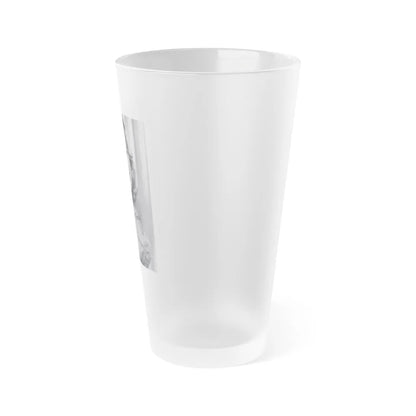 Terry Moore #659 (Vintage Female Icon) Frosted Pint Glass 16oz-Go Mug Yourself