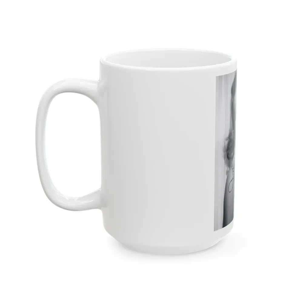 Terry Moore #659 (Vintage Female Icon) White Coffee Mug-Go Mug Yourself