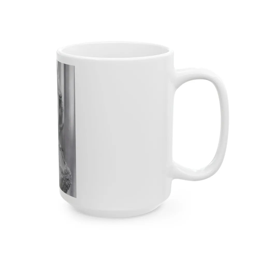 Terry Moore #659 (Vintage Female Icon) White Coffee Mug-Go Mug Yourself