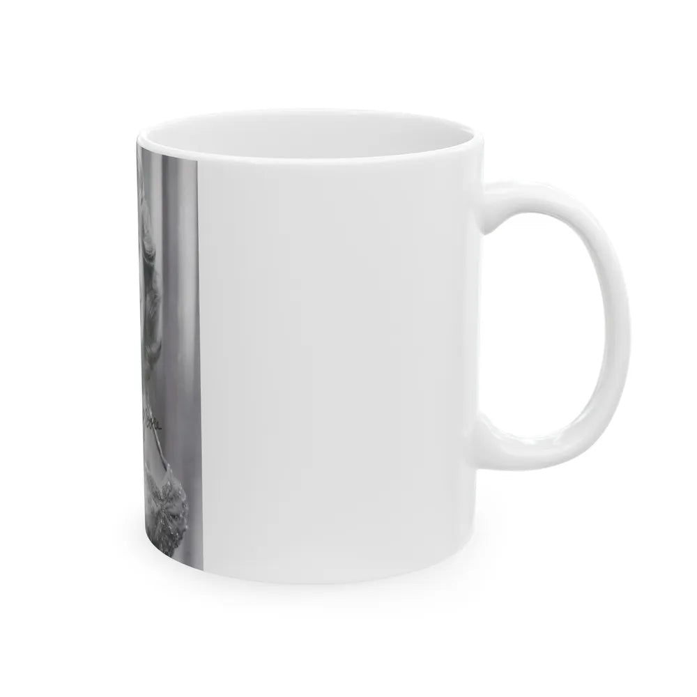 Terry Moore #659 (Vintage Female Icon) White Coffee Mug-Go Mug Yourself