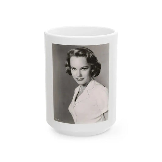 Terry Moore #660 (Vintage Female Icon) White Coffee Mug 15oz - Go Mug Yourself