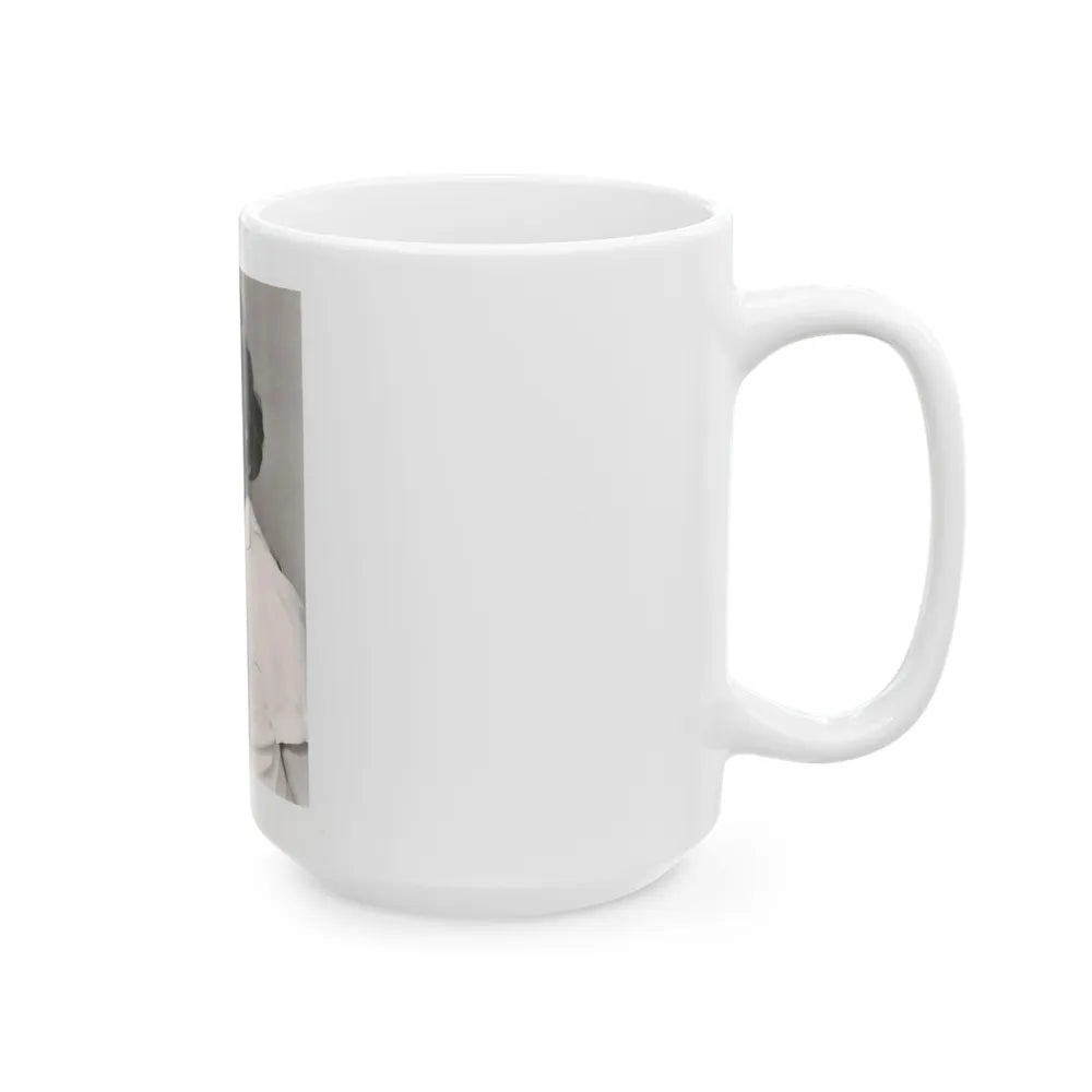 Terry Moore #660 (Vintage Female Icon) White Coffee Mug-Go Mug Yourself