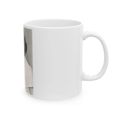 Terry Moore #660 (Vintage Female Icon) White Coffee Mug-Go Mug Yourself