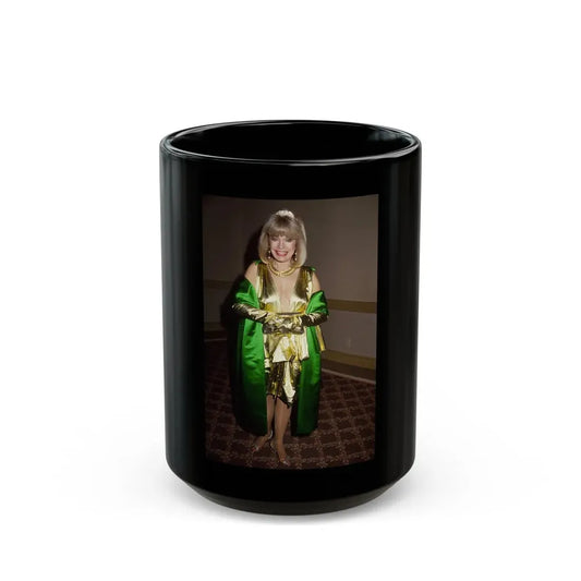 Terry Moore #661 (Vintage Female Icon) Black Coffee Mug 15oz - Go Mug Yourself