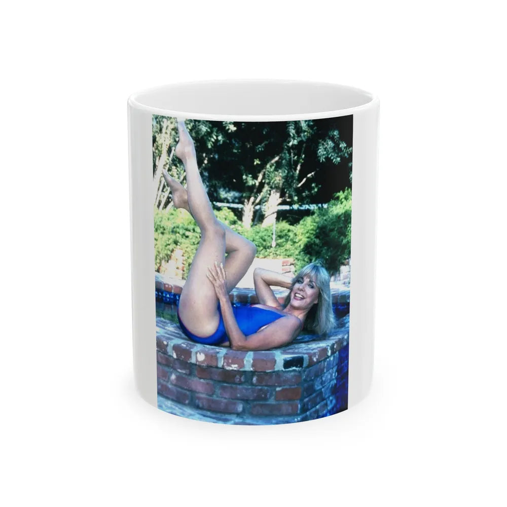 Terry Moore #664 (Vintage Female Icon) White Coffee Mug-11oz-Go Mug Yourself