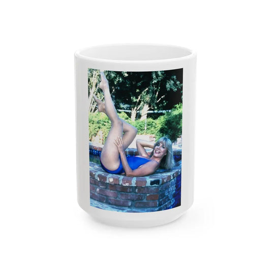 Terry Moore #664 (Vintage Female Icon) White Coffee Mug-15oz-Go Mug Yourself