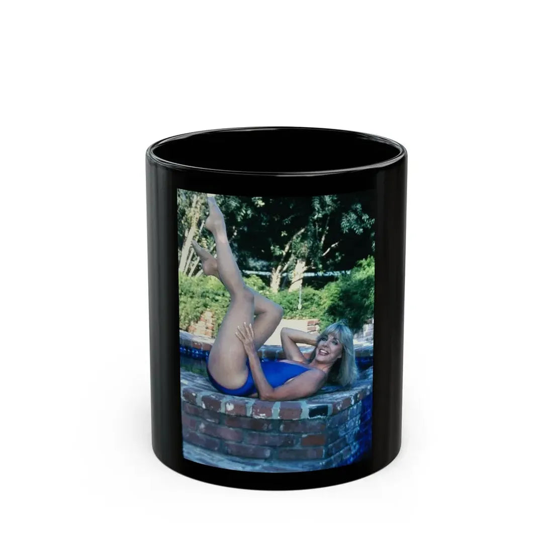 Terry Moore #6641 (Vintage Female Icon) Black Coffee Mug 11oz - Go Mug Yourself