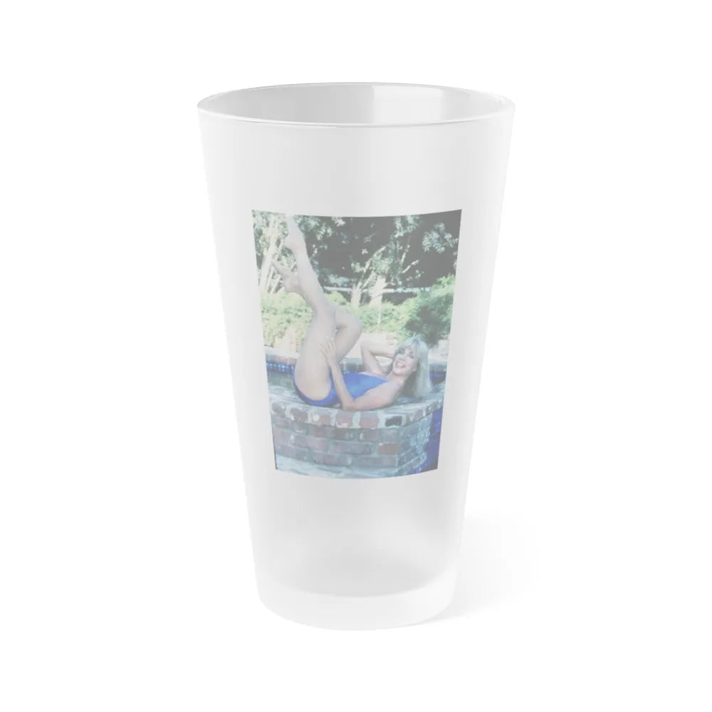Terry Moore #6641 (Vintage Female Icon) Frosted Pint Glass 16oz-16oz-Frosted-Go Mug Yourself