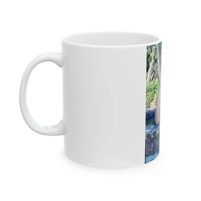 Terry Moore #6641 (Vintage Female Icon) White Coffee Mug-Go Mug Yourself