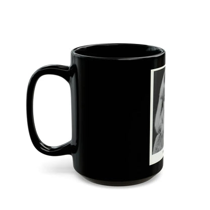 Terry Moore #665 (Vintage Female Icon) Black Coffee Mug-Go Mug Yourself