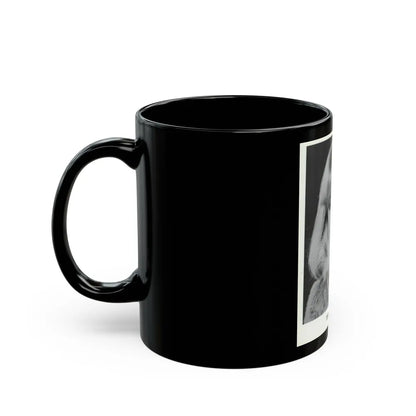Terry Moore #665 (Vintage Female Icon) Black Coffee Mug-Go Mug Yourself