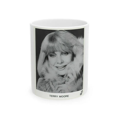 Terry Moore #665 (Vintage Female Icon) White Coffee Mug-11oz-Go Mug Yourself
