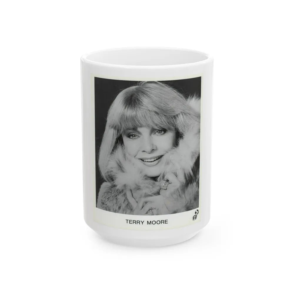 Terry Moore #665 (Vintage Female Icon) White Coffee Mug-15oz-Go Mug Yourself